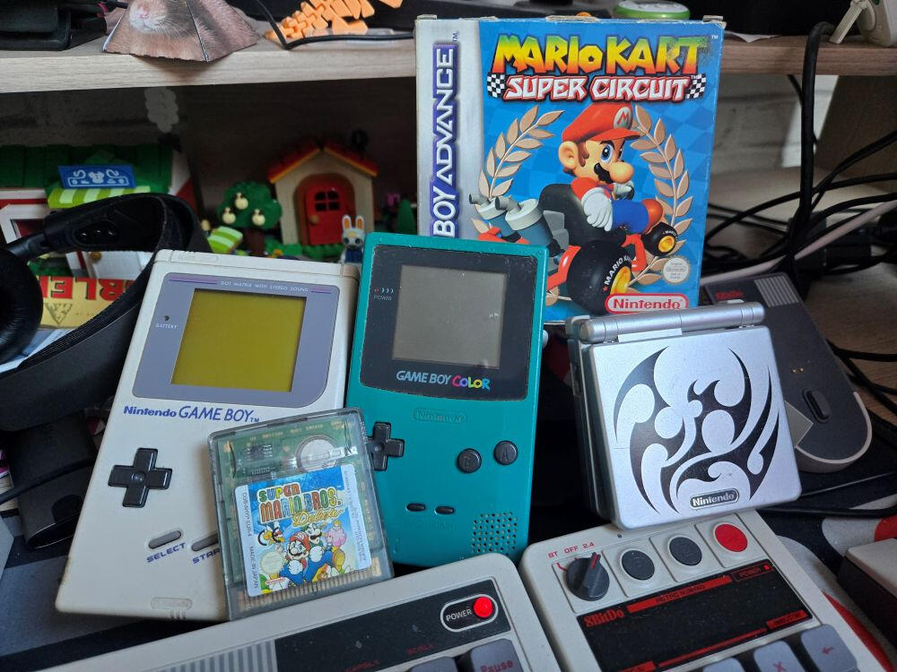 Picture of my GameBoys.